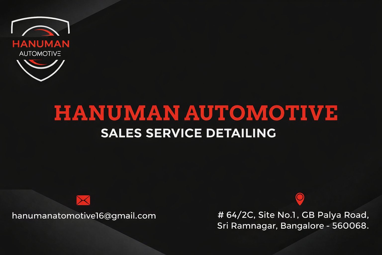 Hanuman Automotive Banner